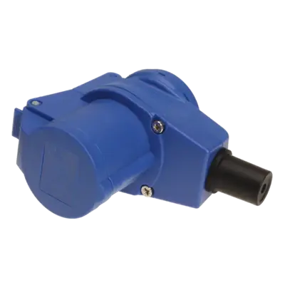 CEE-Winkelkupplung 2P+E 230V CEE-Winkelkupplung 2P+E 230V