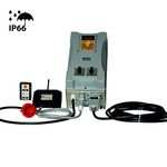Frequenzumrichter AC10 IP66 mit Funksteuerung